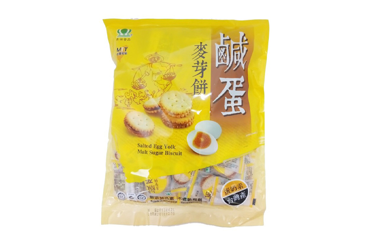 SHENGTIAN SALTED EGG YOLK MALT BISCUITS 250G